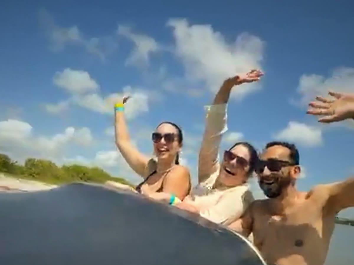 Clientes no Buggy do Naldo — Litoral de Porto de Galinhas